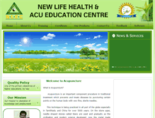 Tablet Screenshot of newlifehealth.in